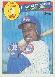 1985 Topps Baseball Cards      280     Shawon Dunston FDP RC